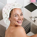 loose fitting shower cap